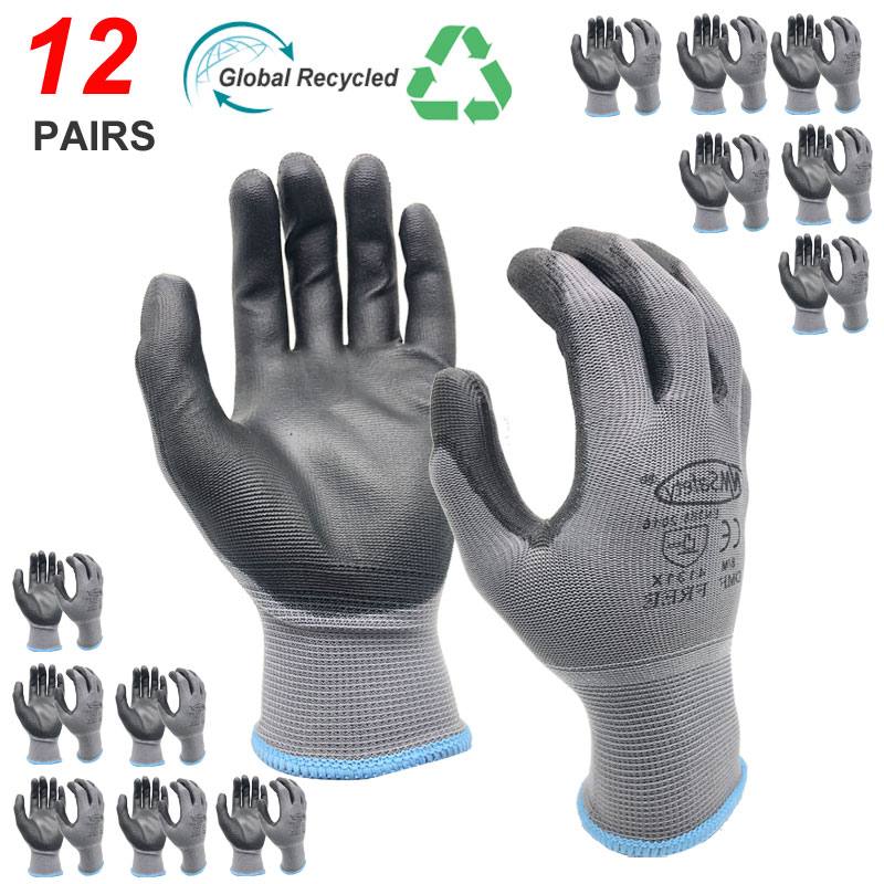 Woodworking Gloves - NMSafety High Quality 12 Pairs Work