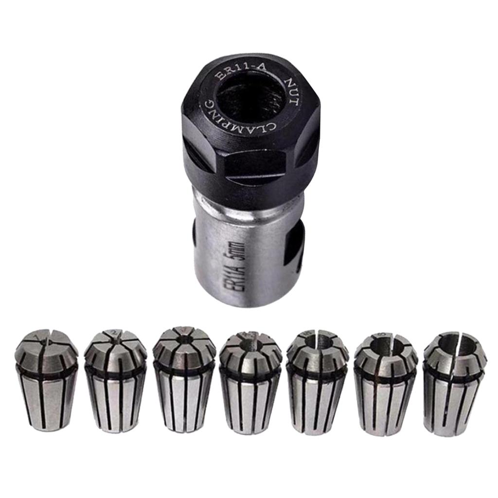 ER11 Spring Collet Set Alloy S - Woodworking Lathe recension och pris