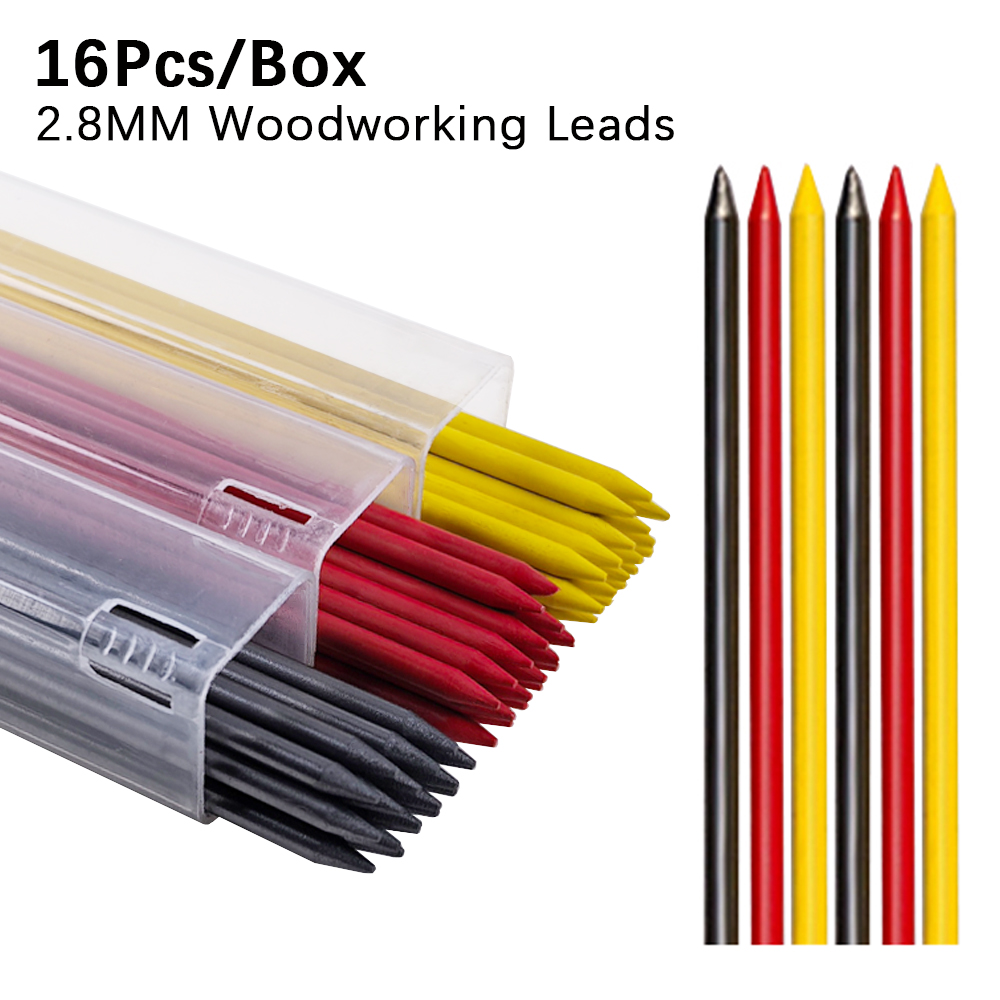 16pcs/Box 2.8mm 2B Solid Carpe - Woodworking Marking Knife recension och pris