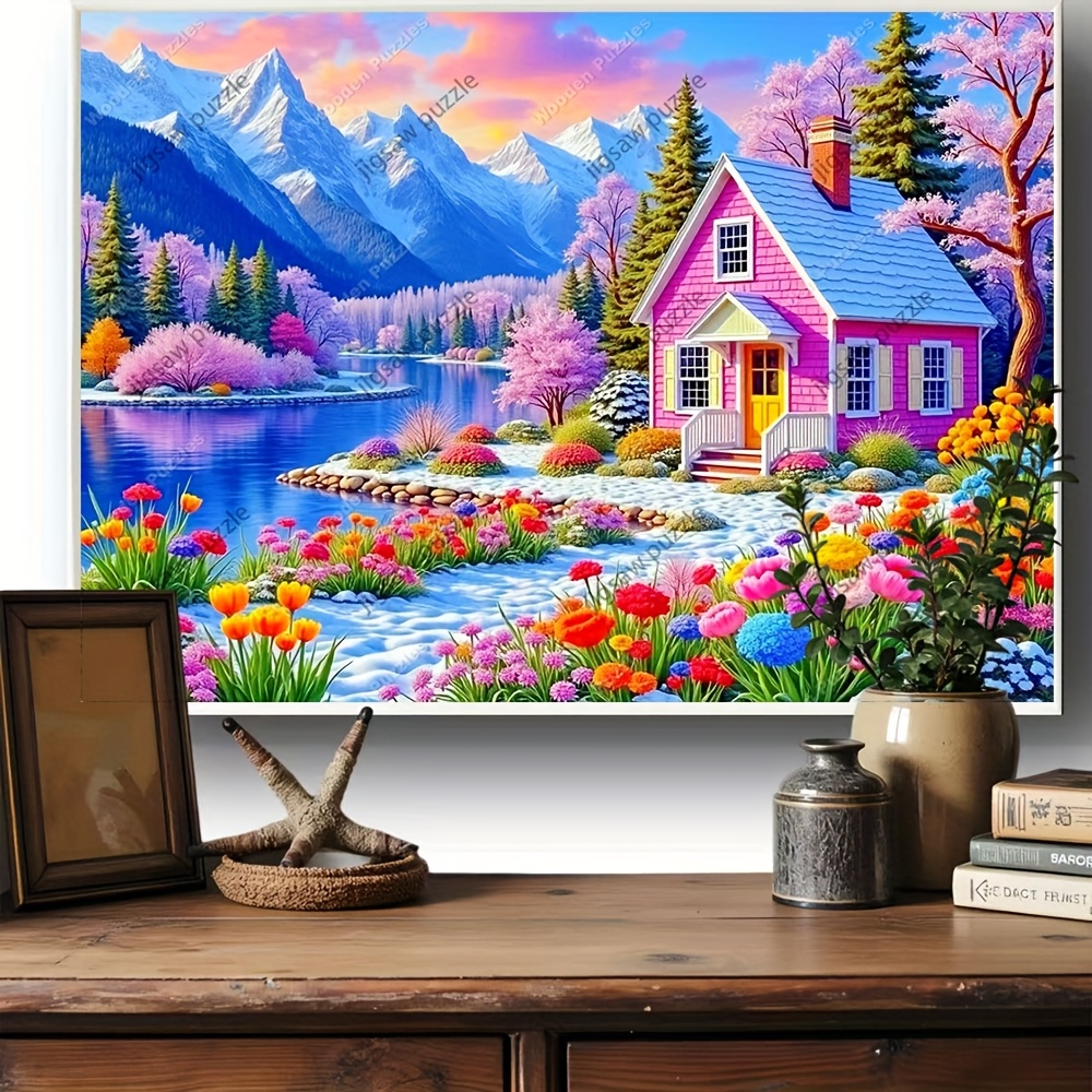2000/1500/1000/500pcs Wooden J - Woodworking Jigsaw recension och pris