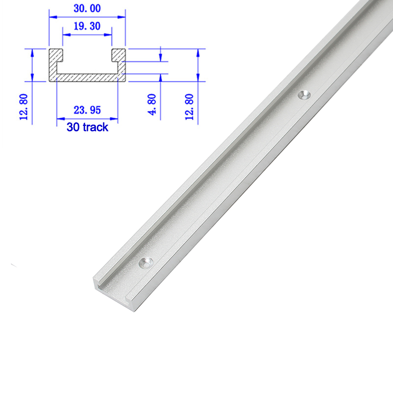 1Pc 19/30/45/75Type T-tracks T - Woodworking Jigsaw recension och pris