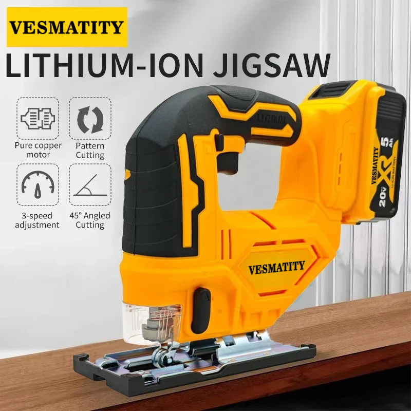 Vesmatity 2700RPM Brushless Cu - Woodworking Jigsaw recension och pris