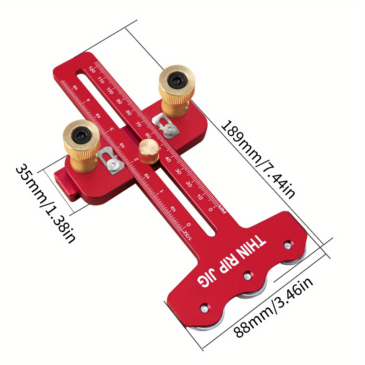 Thin Rip Table Saw Jig,3 Pulle - Woodworking Jigsaw recension och pris
