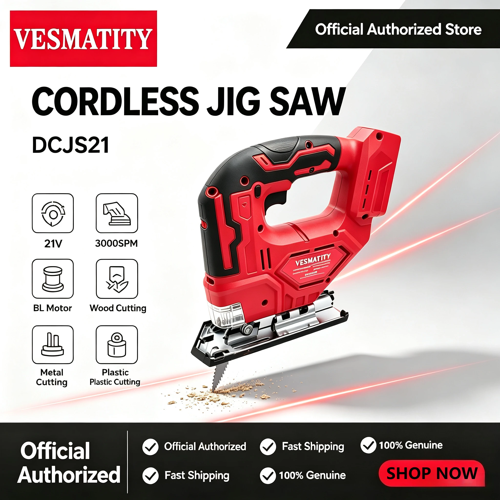 Brushless Curve Saw Cordless E - Woodworking Jigsaw recension och pris