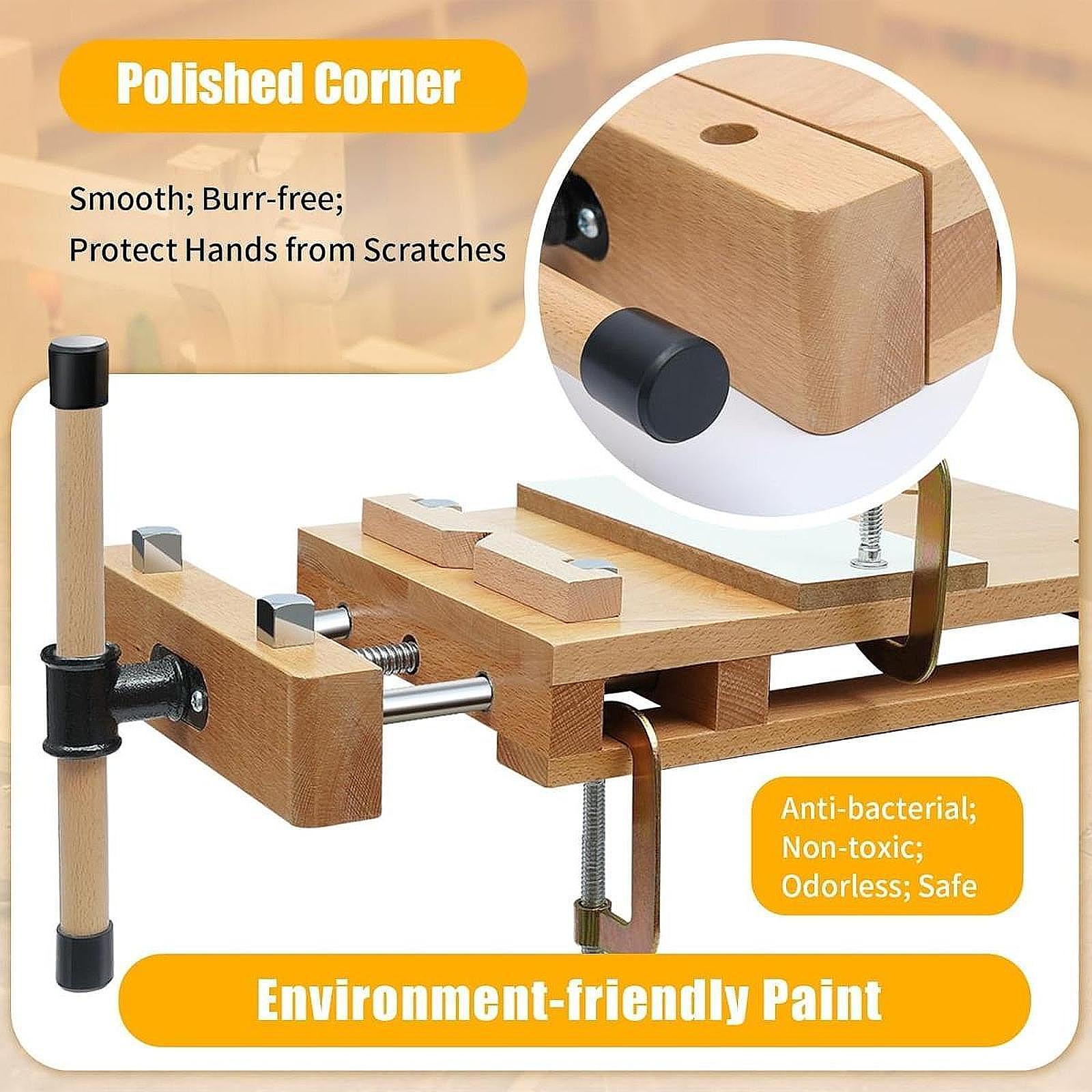 Woodworking Bench Tools Work B - Woodworking Bench Vise recension och pris