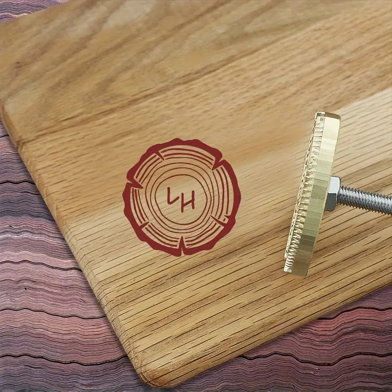 Custom Wood Branding Iron for  - Woodworking Logo Design recension och pris