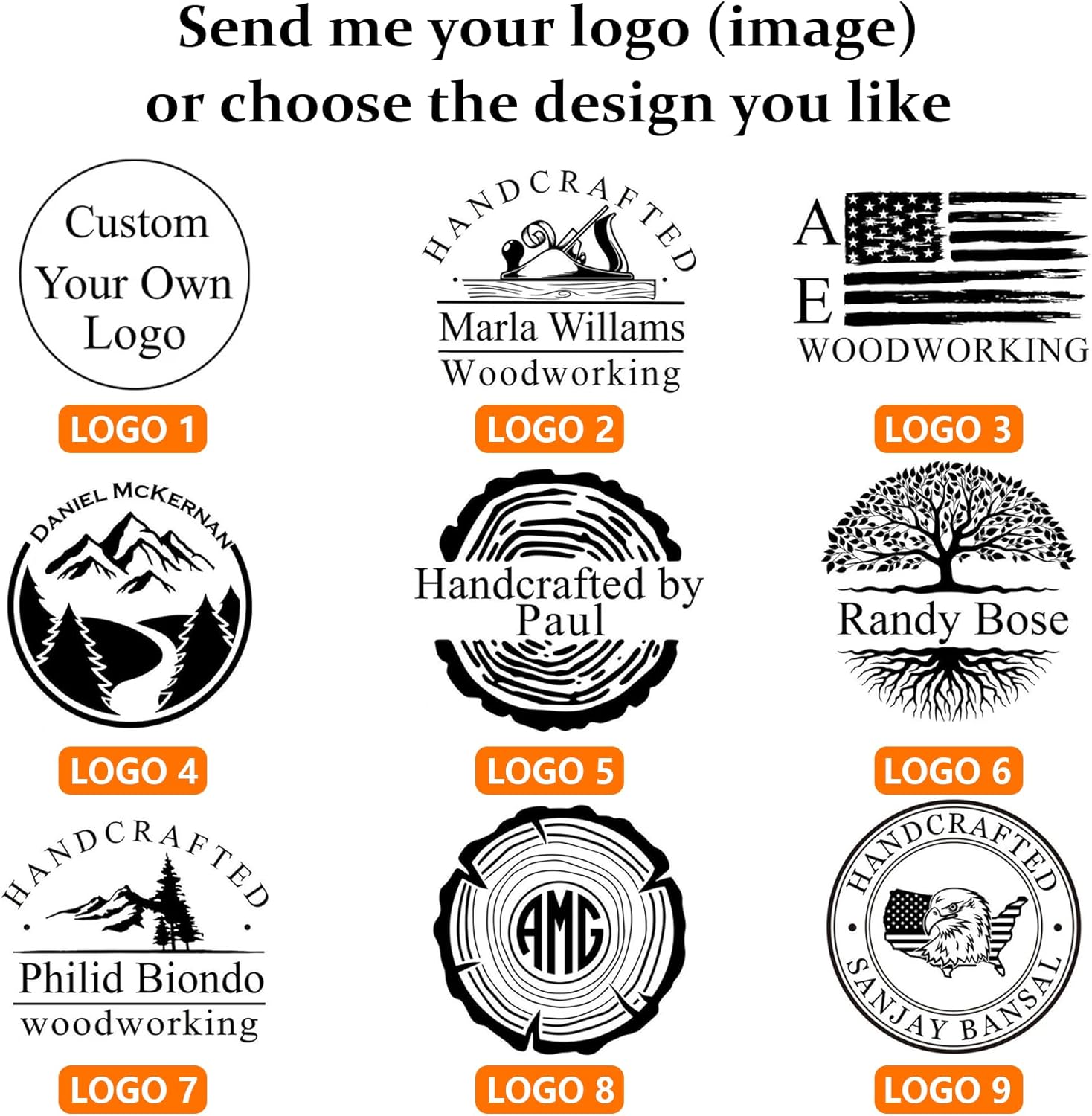 Custom Electric Branding Iron  - Woodworking Logo Design recension och pris
