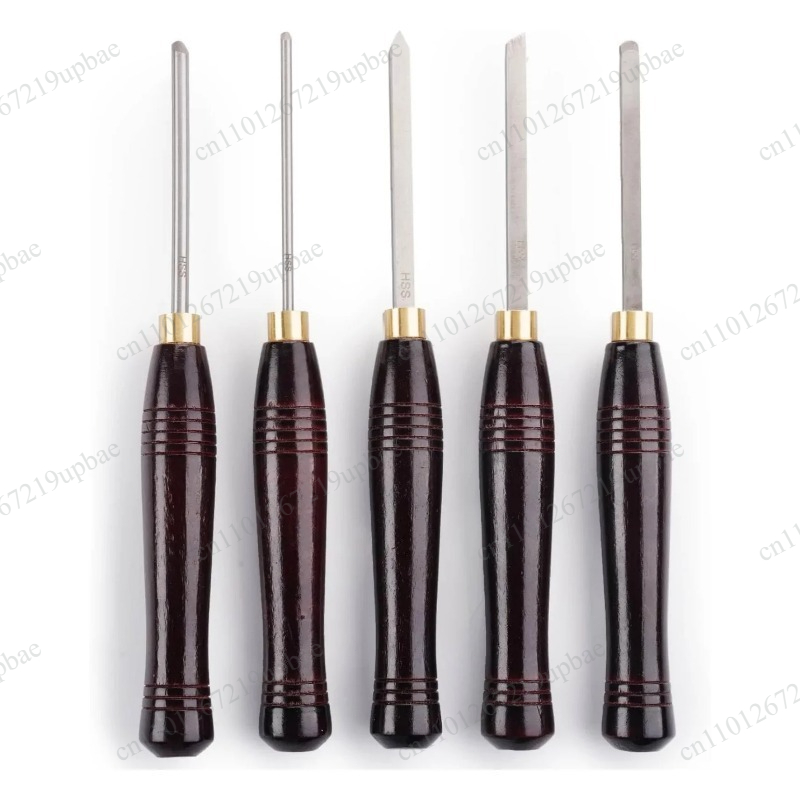 5Pcs HSS Lathe Chisel Set High - Woodworking Lathe recension och pris
