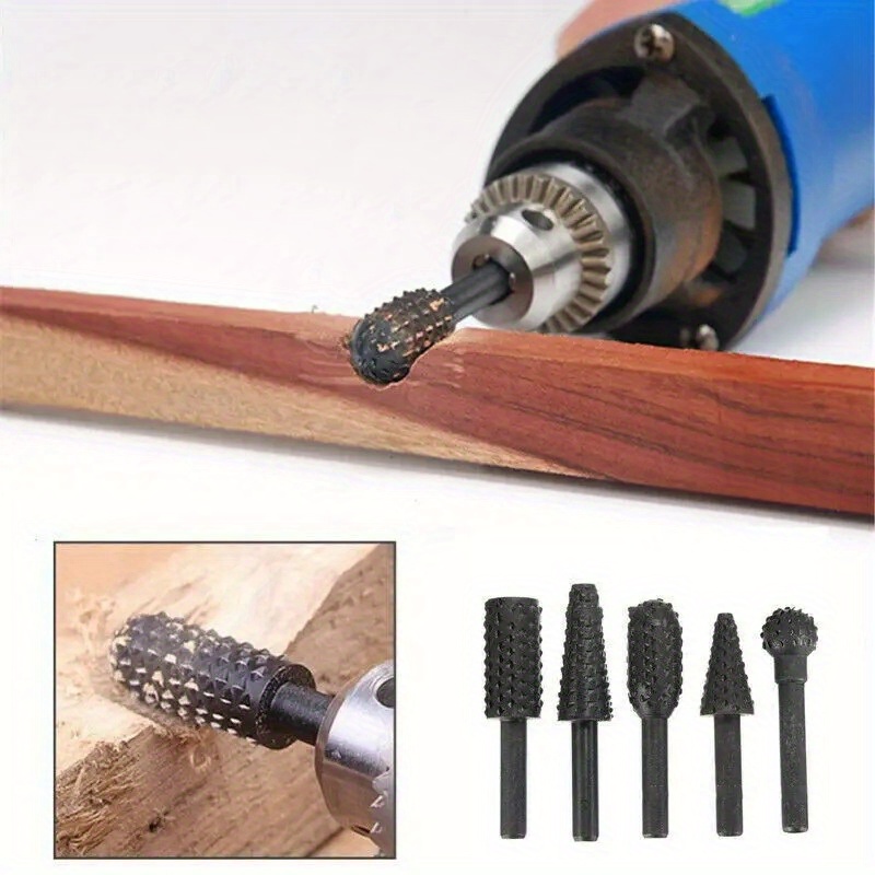 1/4'' 5PCS Drill Bit Set Cutti - Woodworking Marking Knife recension och pris