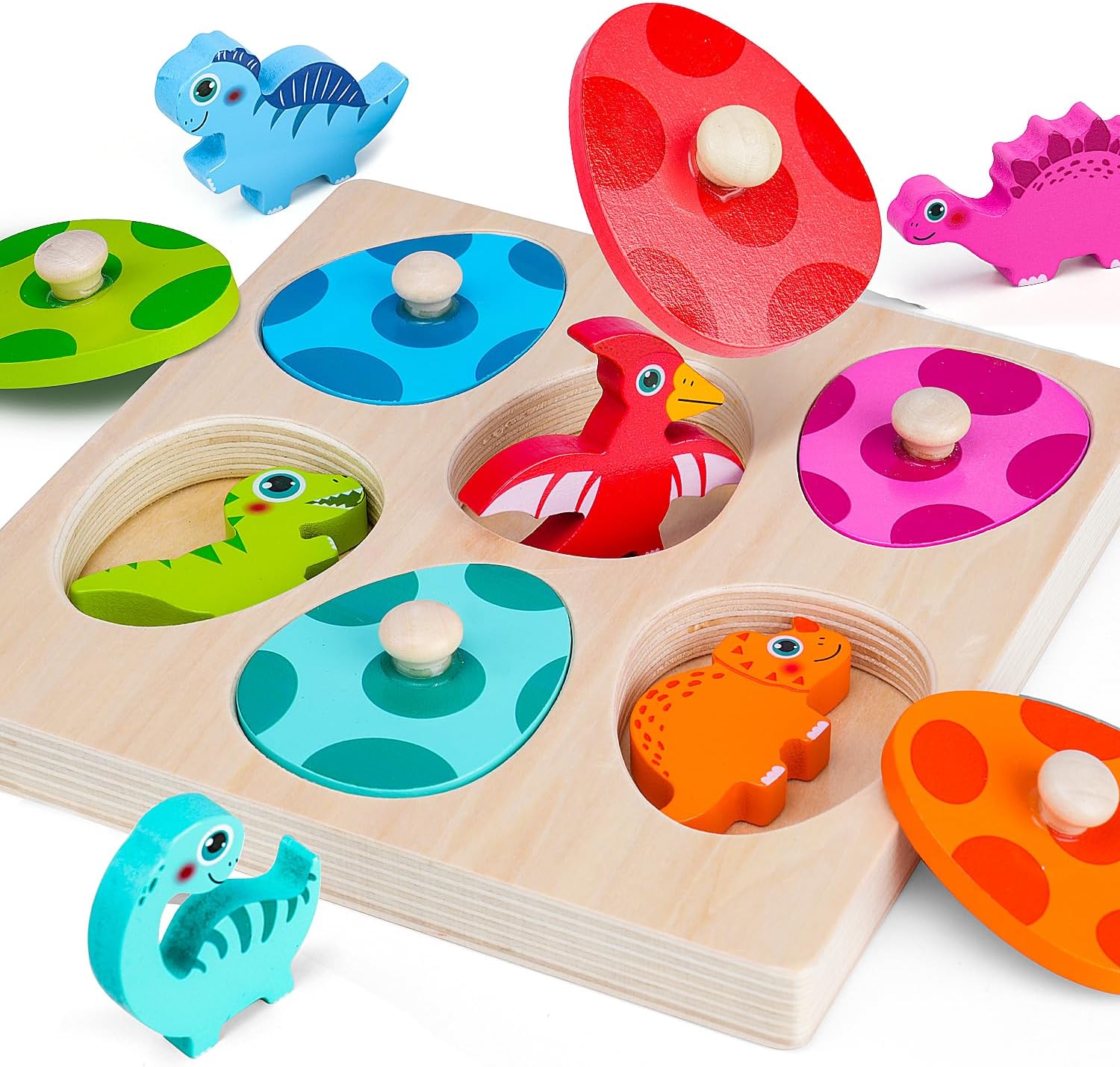 Wooden Dinosaur Jigsaw Puzzle  - Woodworking Jigsaw recension och pris
